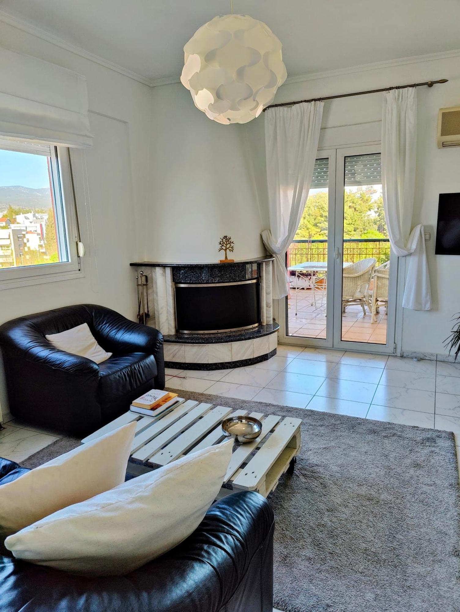 Celestial Garden-Thessaloniki'S Modern, Eclectic Penthouse With An Amazing View And Veranda Екстериор снимка
